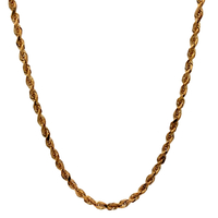10kt Yellow Gold 30" 2.75mm Rope Chain