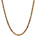 10kt Yellow Gold 30" 2.75mm Rope Chain