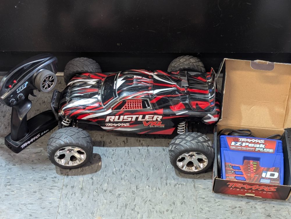 Custom Rustler VXL Brushless RC Car with Remote | Sterling & Knight ...