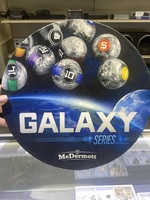 McDermott Galaxy Series Metallic Silver Pool/Billiard Ball Set