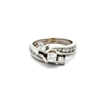 14kt White Gold 1.00ct tw Diamond Wedding Set