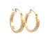 14kt Yellow Gold Hoop Earrings