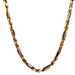 14kt Yellow Gold 22" 4mm Solid Milano Figaro Rope Chain