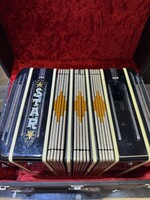 Star Concertina Accordion In Case
