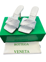 Bottega Veneta Intrecciato Leather Mules Size 39