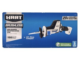 Hart Brushless One-Handed Battery-Powered Reciprocating Saw (Tool Only)