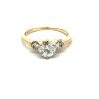 14kt Yellow Gold 1.00ct tw Diamond Engagement