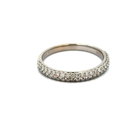 14kt White Gold .25ct tw Diamond Band Vera Wang