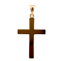 14kt Yellow Gold Cross Pendant