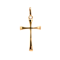 14kt Yellow Gold Cross Pendant