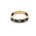 10kt Yellow Gold Sapphire Band Ring