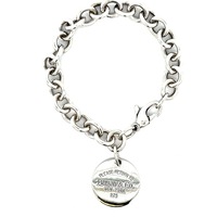 Tiffany & Co. Round Tag Bracelet 