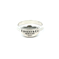 Tiffany & Co. Oval Tag Ring