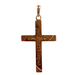 10kt Yellow Gold Cross Pendant 