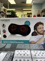 viva spa neck and lumbar massager