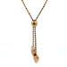 14kt Yellow Gold Double Heart Necklace