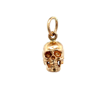14kt Yellow Gold Skull Charm
