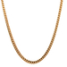 14kt Yellow Gold 20" 3.25mm Cuban Link Chain 