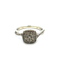 14kt White Gold .45ct tw Diamond Ring