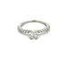 18kt White Gold .99ct tw Diamond Engagement Ring