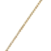  10kt Yellow Gold .30cttw Diamond Tennis Bracelet