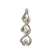 10kt White Gold .25ct tw Diamond Pendant