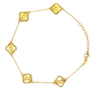 18kt Yellow Gold 7.5" Fancy Bracelet 
