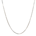 14kt White Gold Box Link Chain 