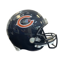 Chicago Bears Matt Forte Signed Full Size Football Helmet Authentic 