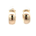 14kt Yellow Gold Huggie Hoop Earrings