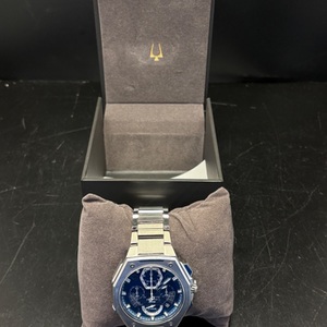 Bulova Men's Precisionist Blue Dial Watch - 96B349