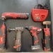 Milwaukee Combo Kit 5 tools, 4 batteries, 1 charger 