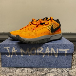 Nike Ja 1 Wet Cement Laser Orange/Iron Grey/Black Mens sz. 7.5