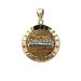 14kt Two Tone Last Supper Pendant