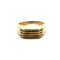 14kt Yellow Gold .36ct tw Diamond Band Ring