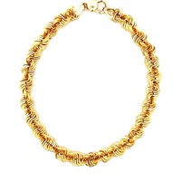 14kt Yellow Gold 8" 6.5mm Rope Bracelet 