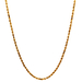 14kt Yellow Gold 22" 1.5mm Solid Rope Chain 