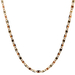 14kt Tri-Color 18.5" 2mm Mariner Link Chain 