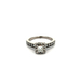 14kt White Gold .90ct tw Diamond Halo Engagement Ring 