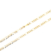 10kt Yellow Gold 23.5" 4mm Figaro Link Chain 