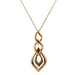 10kt Yellow Gold Diamond Pendant With Chain