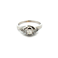  14kt White Gold .70ct tw Diamond Ring 