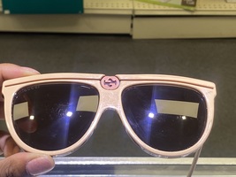 GUCCI GG0732S 002 Unisex Oversized Sunglasses in Tan Beige/Burgundy