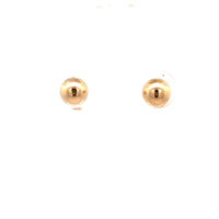 14kt Yellow Gold Ball Stud Earrings