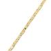 14kt Tri-Color 7" 3.25mm Mariner Link Bracelet