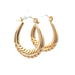 14kt Yellow Gold Hoop Earrings