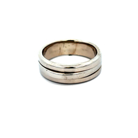  14kt White Gold Band Ring Size 9
