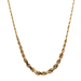 14kt Yellow Gold 16.5" Hollow Rope Chain 