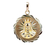 14kt Yellow Gold Jesus Pendant 