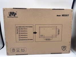 Mounting Dream MD2617 Full Motion TV Wall Mount Swivel and Tilt for Most 42-75